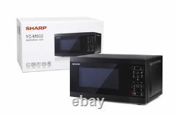 Sharp YC-MS02U-B Digital Microwave Oven 11 Power Levels, 20L, 800W, Black