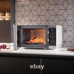 Sharp YC-MS02U-S 20L 800W Solo Microwave Eco-Mode, 11 Power Levels, Silver