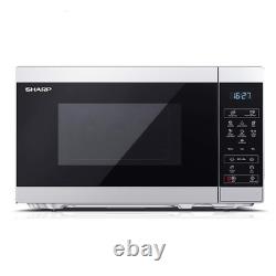 Sharp YC-MS02U-S 20 Litre 800W Digital Microwave, Perfect Condition Silver