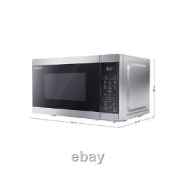 Sharp YC-MS02U-S 20 Litre 800W Digital Microwave, Perfect Condition Silver