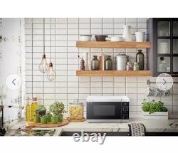 Sharp YC-MS02U-S Silver 800W 20L Capacity Microwave with 11 Power Power Levels