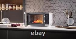 Sharp YC-MS02U-S Silver 800W 20L Capacity Microwave with 11 Power Power Levels