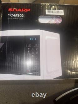 Sharp YC-MS02U-S Silver 800W Microwave with 20L Capacity