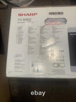Sharp YC-MS02U-S Silver 800W Microwave with 20L Capacity