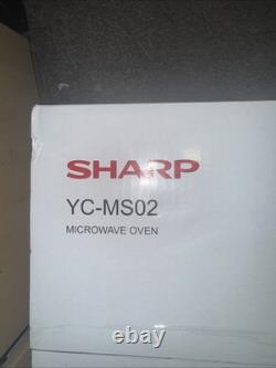 Sharp YC-MS02U-S Silver 800W Microwave with 20L Capacity