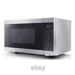 Sharp YC-MS252AU-S 25L Litre 900W Digital Touch Control Microwave Silver