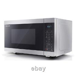 Sharp YC-MS252AU-S 25L Litre 900W Digital Touch Control Microwave Silver