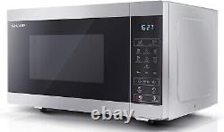 Sharp YC-MS252AU-S 25 L 900W Digital Touch Control Microwave RRP £129.99