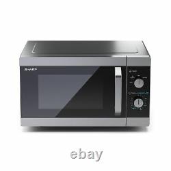 Sharp YC-MS31U-S 23L 900W Microwave with 5 Power Levels and Defrost Function