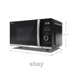 Sharp YC-PC254AU-S 25L 900W Microwave Oven with Grill and Convection Silver