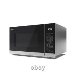 Sharp YC-PC322AU-S 32L 1000W Microwave Oven with Grill and Convection Silver