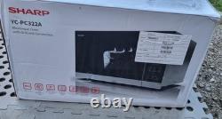 Sharp YC-PC322AU-S 32L 1000W Microwave Oven with Grill and Convection Silver