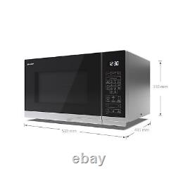 Sharp YC-PC322AU-S 32L 1000W Microwave Oven with Grill and Convection Silver