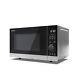 Sharp Yc-ps204au-s 20l 700w Microwave Oven With Defrost Function Silver
