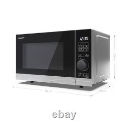 Sharp YC-PS204AU-S 20L 700W Microwave Oven with Defrost Function Silver
