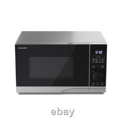 Sharp YC-PS254AU-S 25L 900W Microwave Oven with 8 Automatic Programs Silver