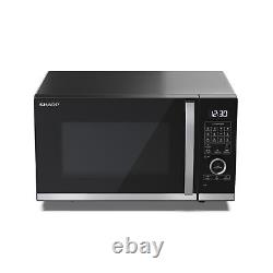 Sharp YC-QC254AU-B 25L 900W Microwave Oven with Grill and Convection Black