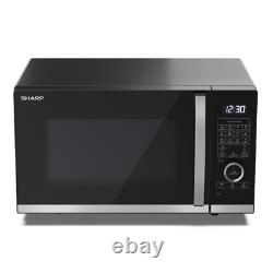 Sharp YC-QC254AU-B 25L Flatbed Microwave Oven 900W with Grill and Convection
