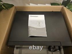 Sharp YC-QG204AU-B 20L 800W Microwave Oven with 1000W Grill Function Black