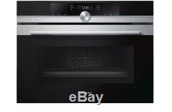 Siemens CM633GBS1B Built-In Compact Oven with Microwave&Grill, Stainless Steel