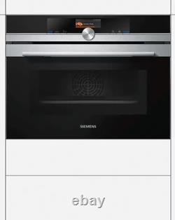 Siemens CM656GBS1B iQ700 Stainless Steel Combi Microwave Oven + 2 Year Warranty