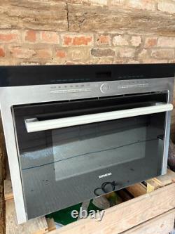 Siemens HF35M562B Built-In Microwave 1000W Stainless Steel Black 36L