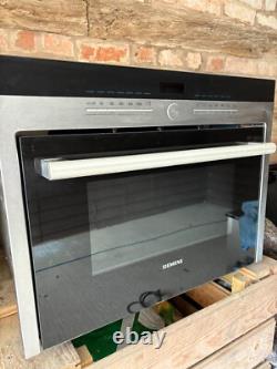 Siemens HF35M562B Built-In Microwave 1000W Stainless Steel Black 36L