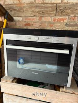 Siemens HF35M562B Built-In Microwave 1000W Stainless Steel Black 36L