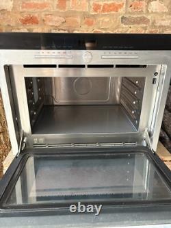 Siemens HF35M562B Built-In Microwave 1000W Stainless Steel Black 36L