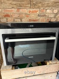 Siemens HF35M562B Built-In Microwave 1000W Stainless Steel Black 36L