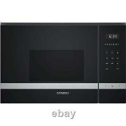 Siemens iQ500 20L 800W Built In Microwave Stainless Steel BF525LMS0B