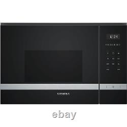 Siemens iQ500 25L 900W Built-In Microwave Stainless Steel BF555LMS0B