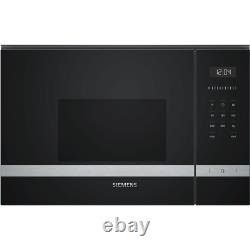 Siemens iQ500 BF525LMS0B 20L 800W Built In Microwave Stainless Steel BOXED