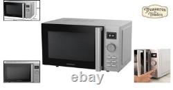 Sleek Digital Microwave 800W 11 Power Levels 20L Stainless Steel