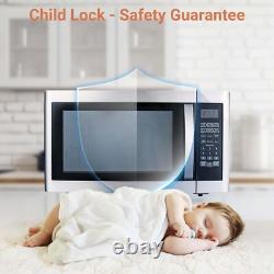 Smad 1100W 42L Microwave Oven with Grill Combination Easy Clean 11 Power Level