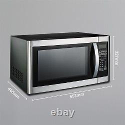 Smad 1100W 42L Microwave Oven with Grill Combination Microwave Stainless Steel