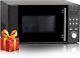 Smad 20l 3 In 1combination Microwave Oven 800w Convection Grill 9 Auto Menus