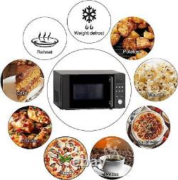 Smad 20L Combination Microwave Oven Convection Grill Microwaves 800W Easy Clean