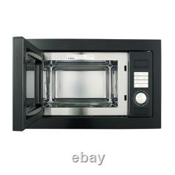 Smad 25 Integrated Built in Microwave Oven Digital Timer Stainless Steel 900W