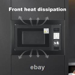 Smad 25 Integrated Built in Microwave Oven Digital Timer Stainless Steel 900W