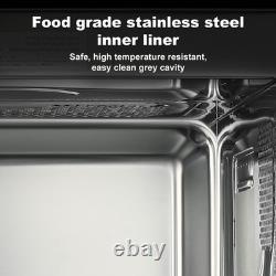 Smad 25 Integrated Built in Microwave Oven Digital Timer Stainless Steel 900W
