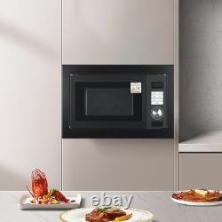Smad 25 Integrated Built in Microwave Oven Digital Timer Stainless Steel 900W