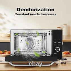 Smad 34L Microwave Oven Convection Grill Drop-down Open Door Stainless Steel