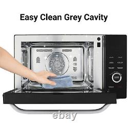 Smad 34L Microwave Oven Convection Grill Drop-down Open Door Stainless Steel