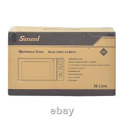 Smad 800W 20L Microwave Convection Combination Grill 9 Auto Menus 11 Power Level