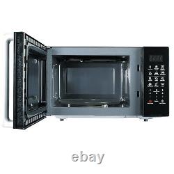 Smad 900W 25L Solo Microwave Oven with Grill Countertop Mini Oven Electric Grill