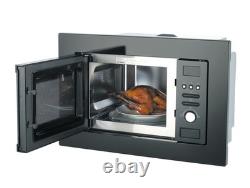 Smad Built-In Integrated Microwave oven 20L with Grill in Black Easy clean 800W