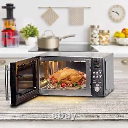 Smad Countertop 20L Microwave Oven Convection With Grill Stainless Steel 800W