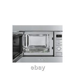 Smeg Built-In 800W Microwave with Grill Stainless Steel FMI020X