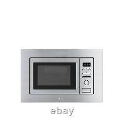 Smeg Built-In Microwave with Grill Stainless Steel FMI017X